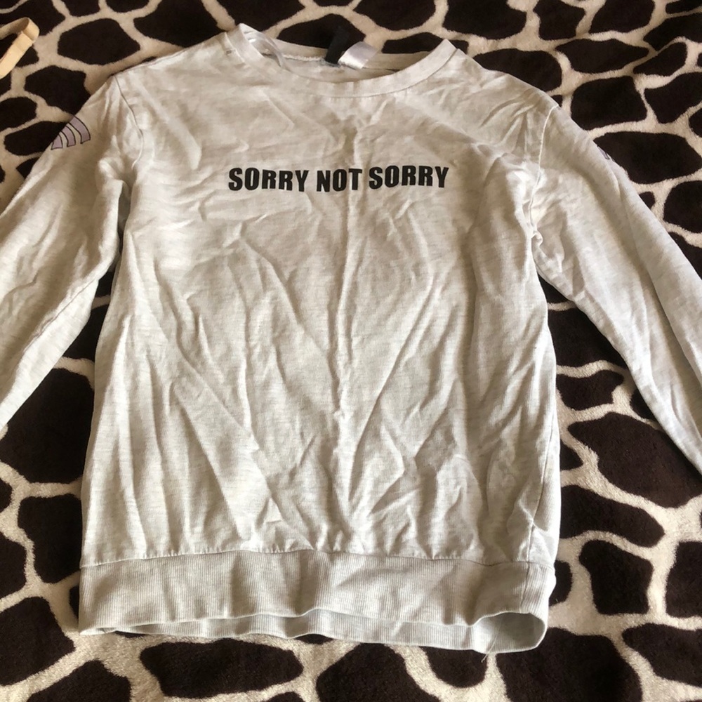 sorry not sorry shirt